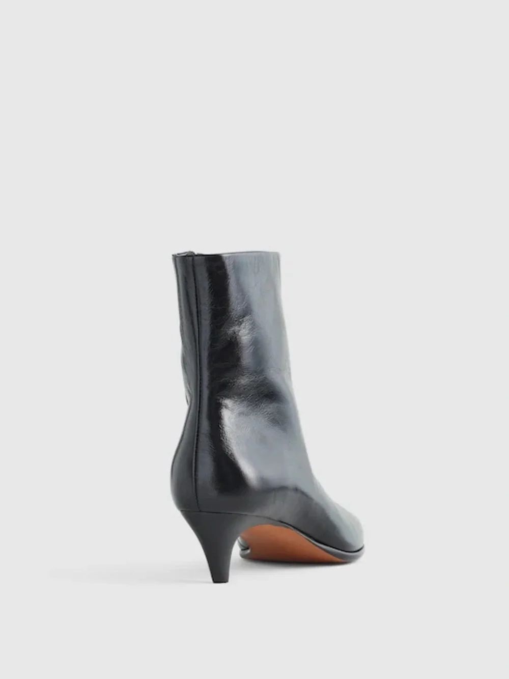 Madewell The Emilie Ankle‎ Boot in True Black Size 8.5 NWOB $218 NX217